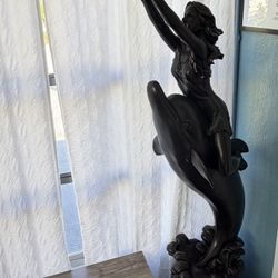 Mermaid Dolphin lamp 