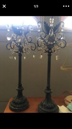 Copper candle holders