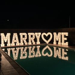 Marquee Letters and Numbers 