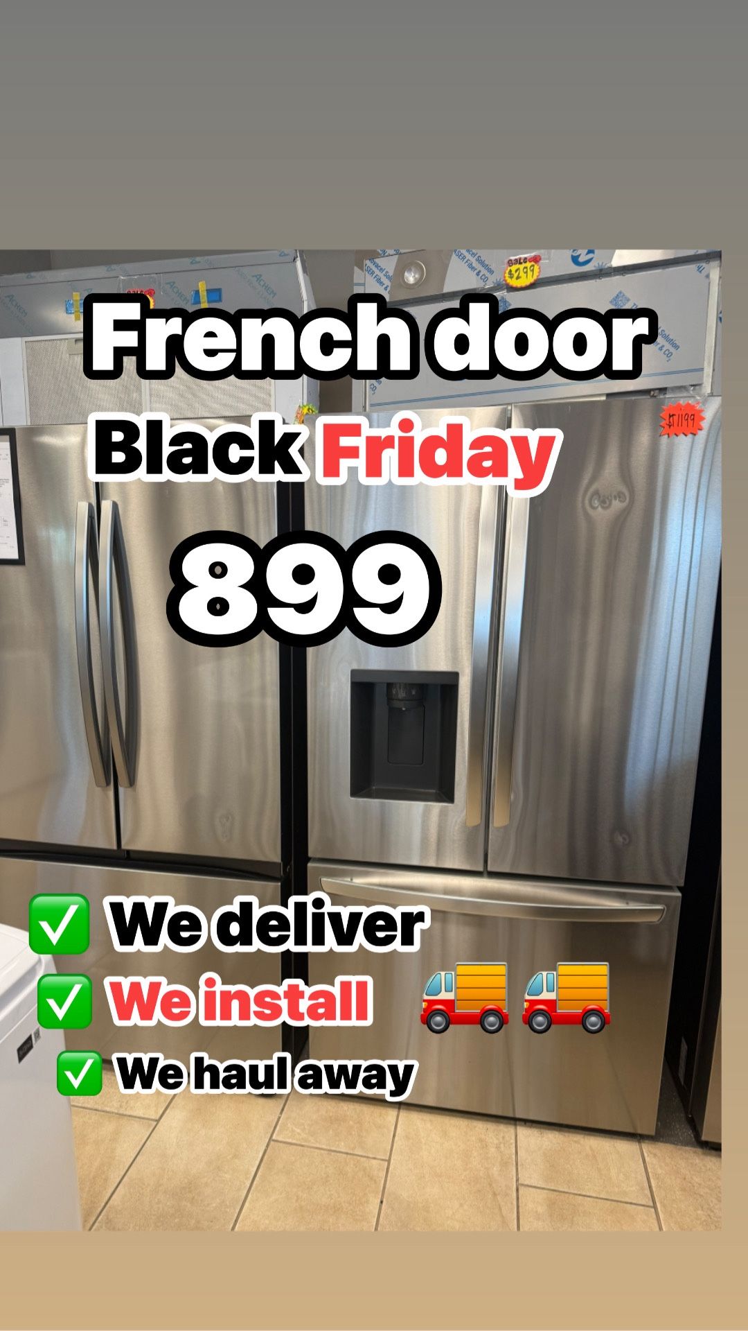 LG French Door Fridge Counter Depth