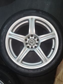 Motegi RT5 Wheels (5x114.3 & 5x100) – 16" Pair w/ Kumho Tires + 17" Pair w/Kumho tires