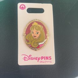 Disney Princess Portraits Sleeping Beauty Aurora Pin