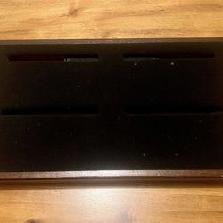 Custom Wood Pedalboard