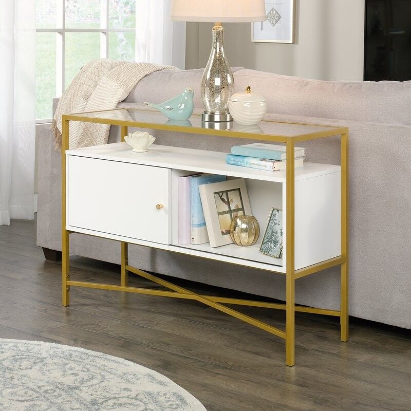 White Console Table