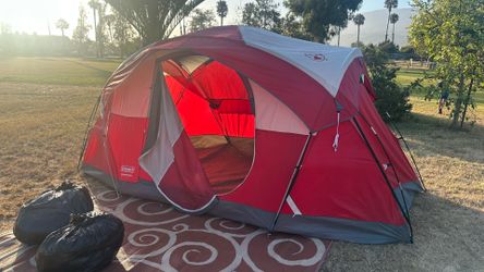 Coleman 8 person camping tent (used)