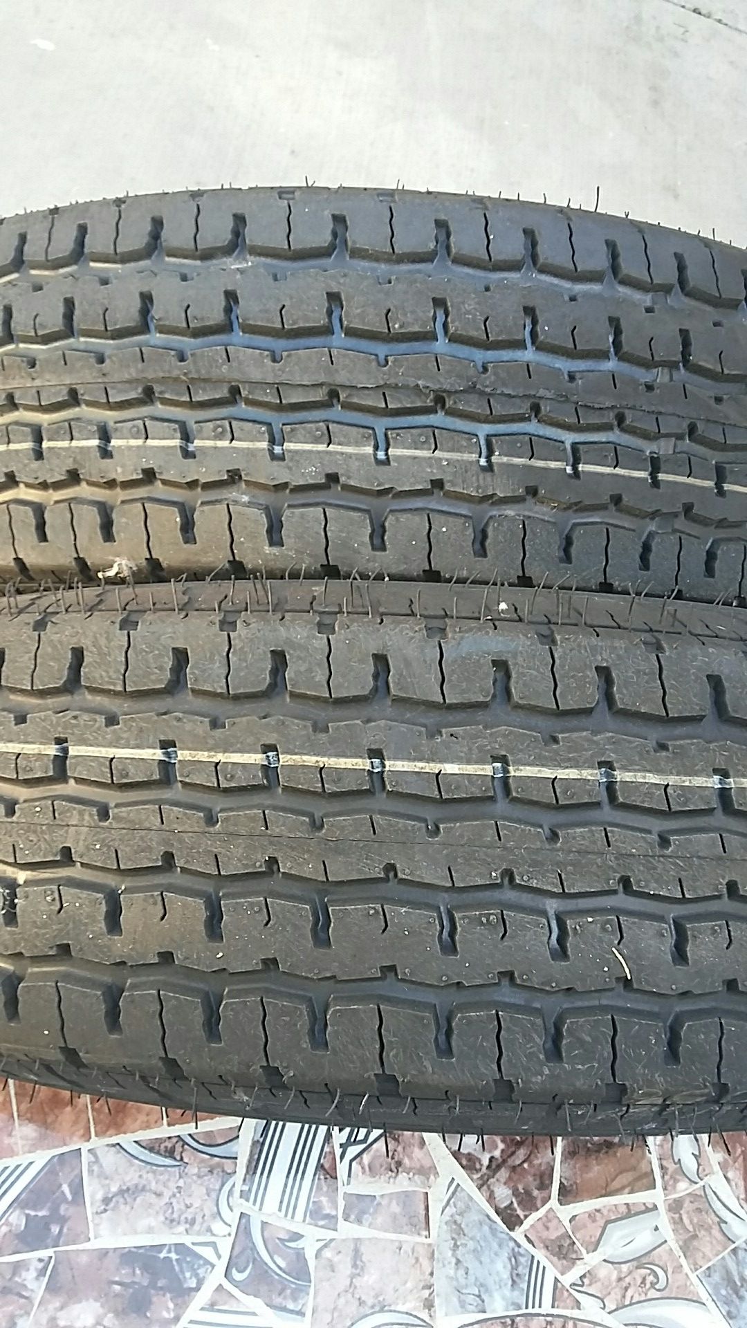 4 new Trailer Tires ST 225/75/15..Superax