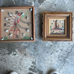 Not Free Sand Painting Clock