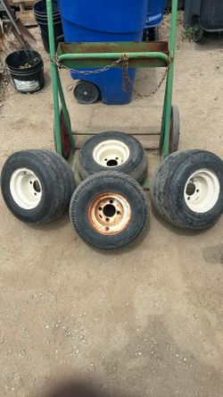 Golf Cart Rims  And Tires