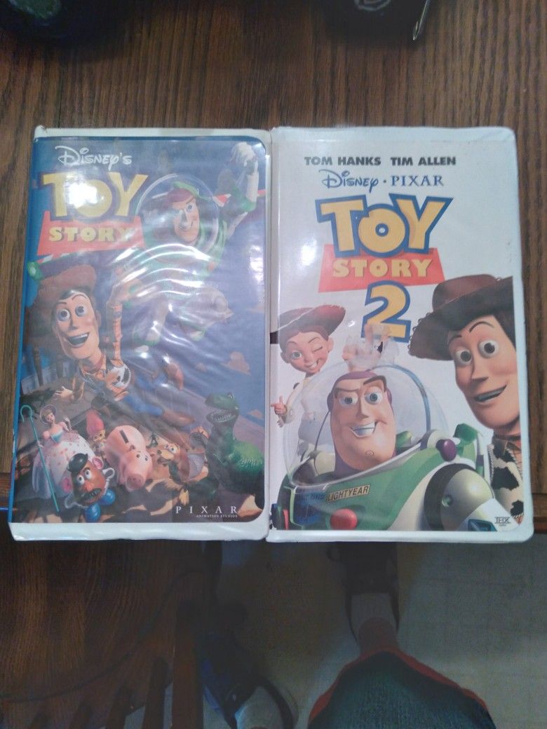 Toy Story 1,2 VHS