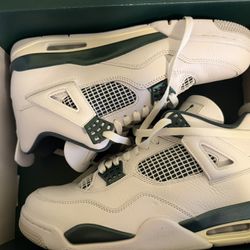 Jordan Retro 4 Oxidized Green