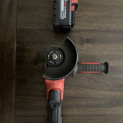 Milwaukee Grinder /w 8.0 Battery 