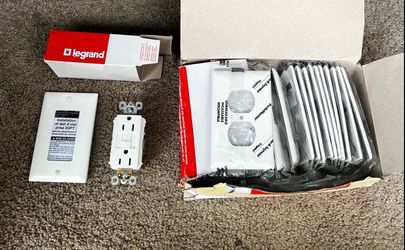 Electric Cover Plates And Outlet New