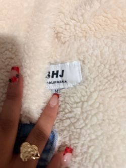 BHJ California Sherpa Jacket Size Medium