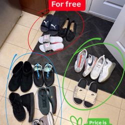 Free shoes + brand shoes (make offer)