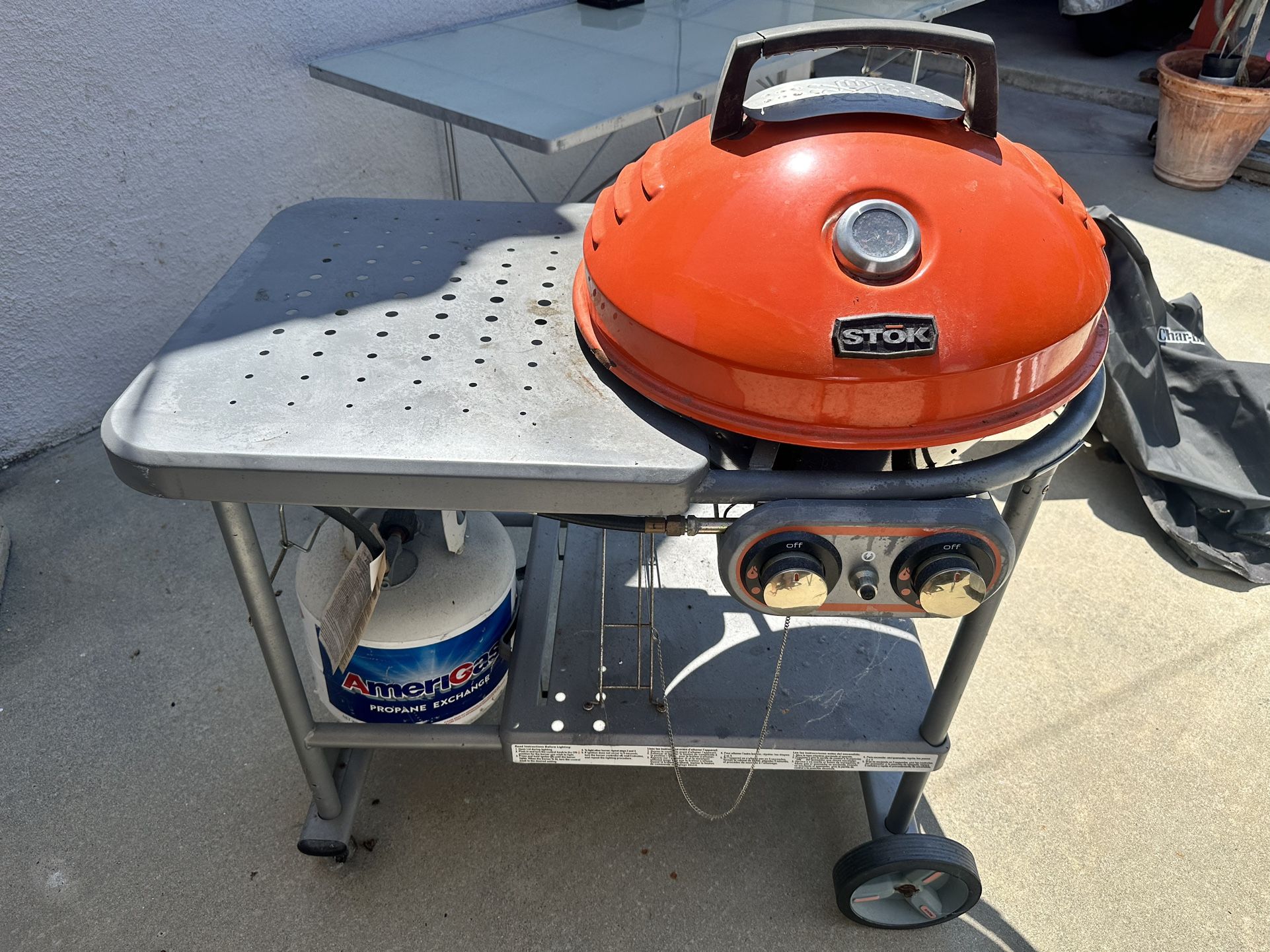 Stok BBQ Grill Come Get It. $30