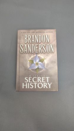 Mistborn Secret History Brandon Sanderson 2022 1st Edition 1st Printing HC