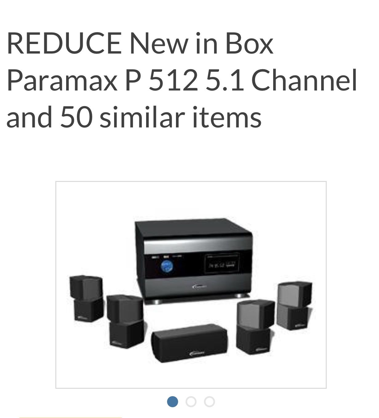 Paramax Digital Cinema P-512