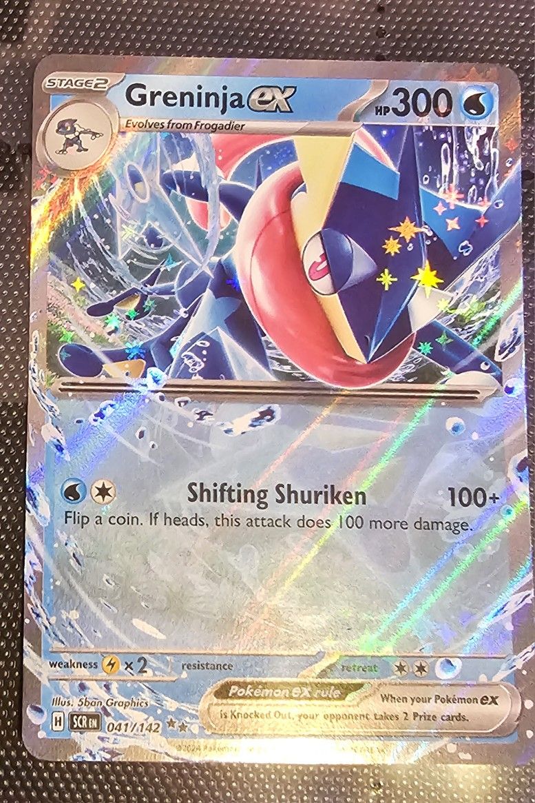 Greninja EX complete Holofoil bundle (pokemon tcg)