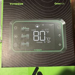 GrowHub E42A Controller for Grow Tent, Smart Environmental WiFi-Controller with Temperature, Humidity, Timer, Cycle, Schedule Controls, Data App