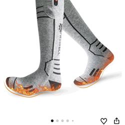 Brand New :  Cold Weather Heated Ski Socks
