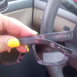 “Electric Crasher sunglasses – like new, tinted lenses”