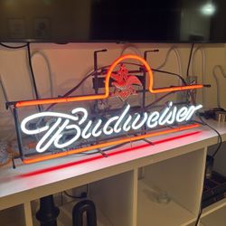 Budweiser Bar Sign 