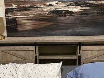 Queen bed frame