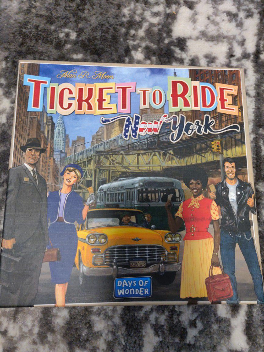 Ticket to Ride New York City! Board game