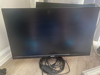 Acer Black Flat Screen Monitor