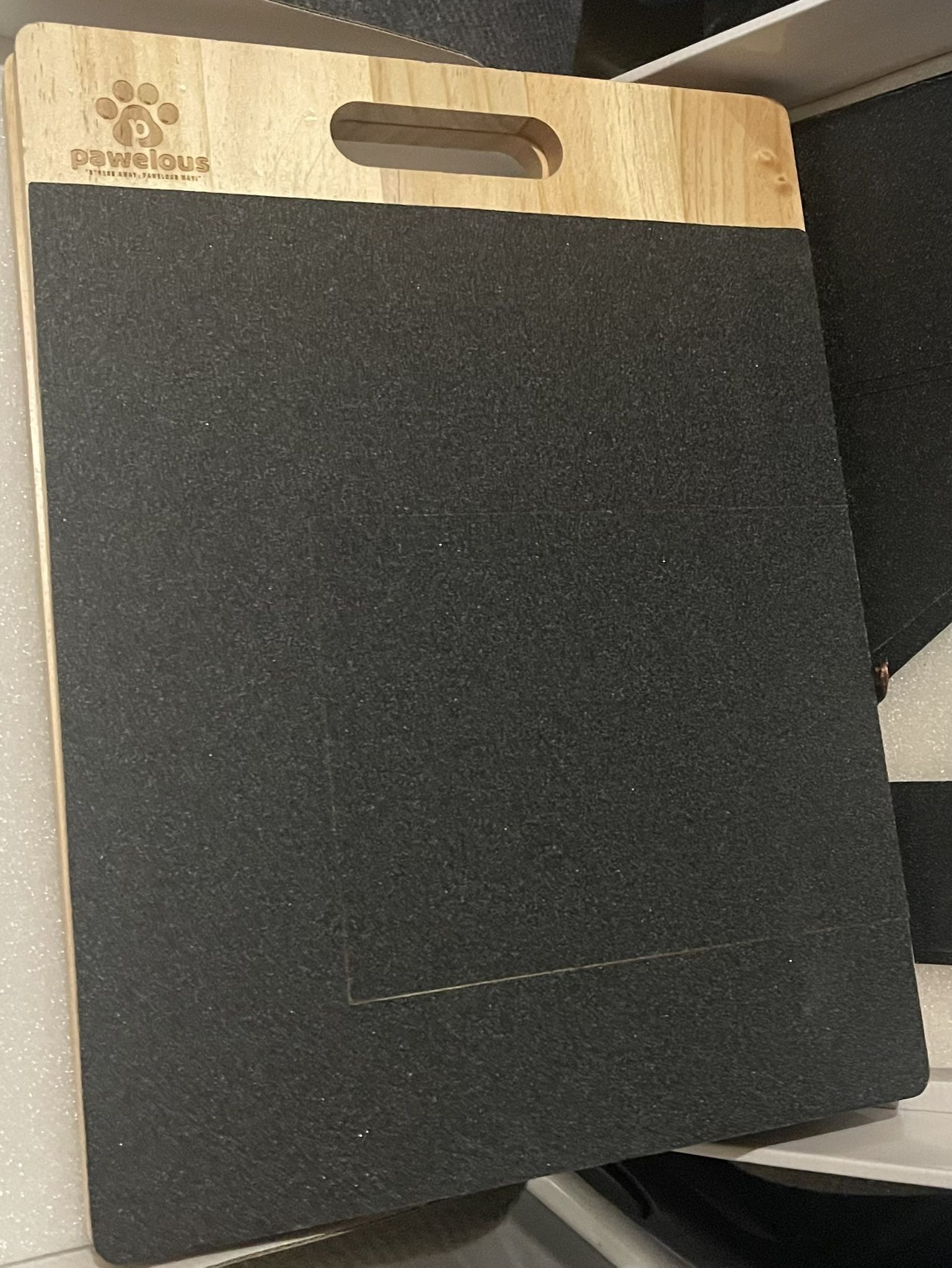 Dog nail scratch board