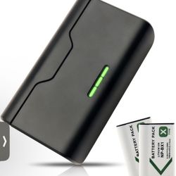 NP-BX1 Battery and 3-Channel Battery Charger for Sony NP-BX1/M8, ZV-1, ZV-1 II, Cyber-Shot DSC-HX80, HX90V, HX95, HX99, RX1, RX1R II, RX100 (II/III/IV