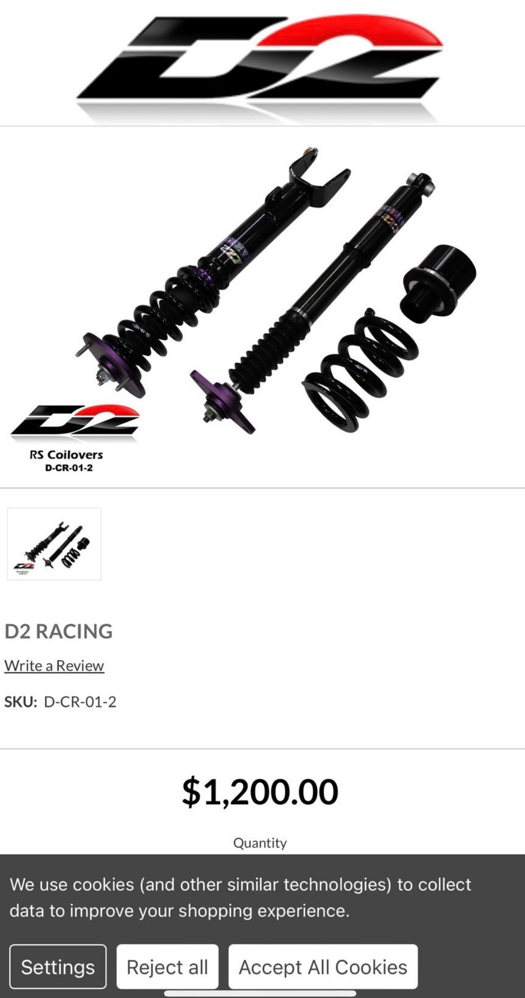 Coil Overs 