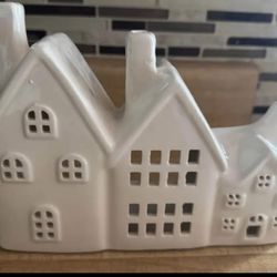 New House Trio Ceramic Farmhouse Table Decor (cash & pick up only)