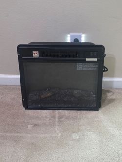 18'' Stand-alone or insert Electric Fireplace Insert with Remote