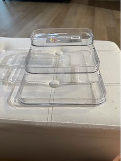 Acrylic make up organizer