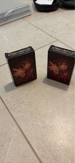 Lord of the Rings Tales of Middle-Earth Deck Boxes (x2)