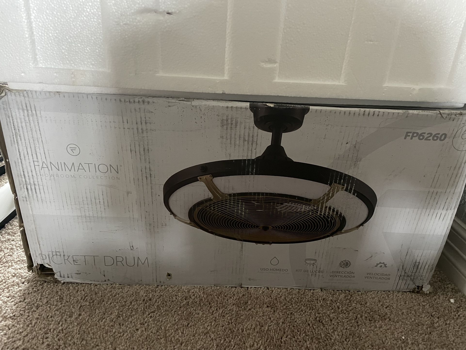 Fanimation Pickett Drum Ceiling Fan