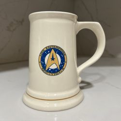 Vintage Pfaltzgraff STAR TREK Tankard Beer Stein Mug UAA Enterprise Collectible