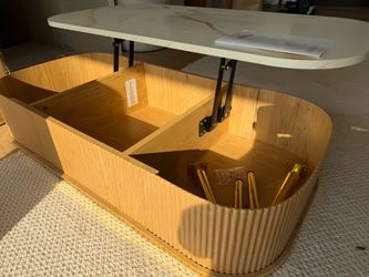 Modern wooden coffee table brand new