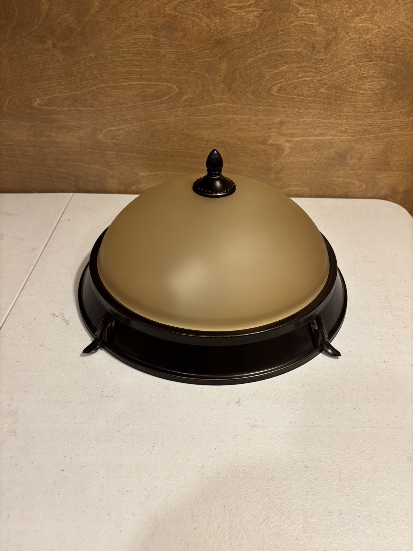 Hampton Bay 15in Flush Mount Light Fixture