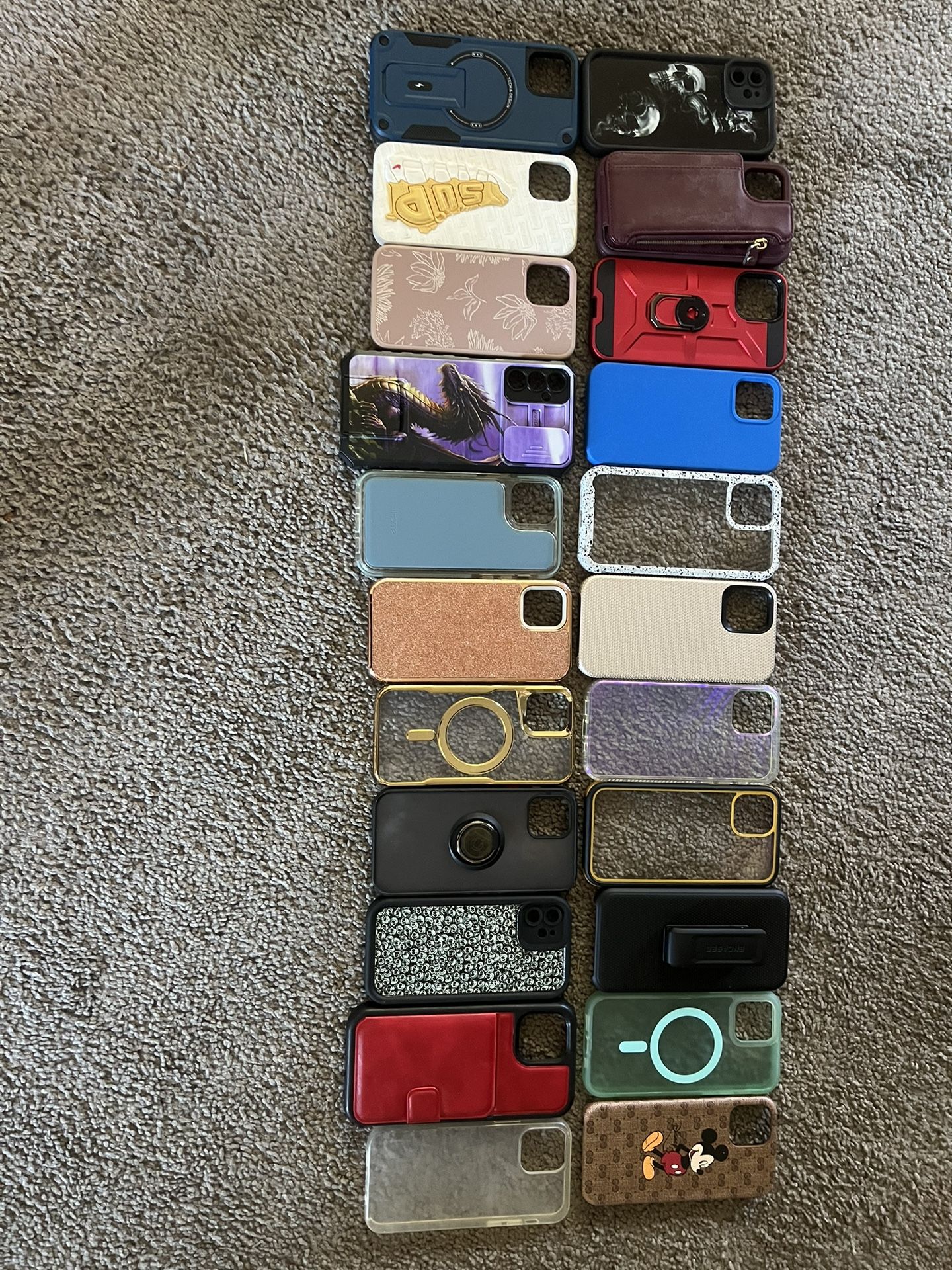 iPhone 12 Cases (Qty 22)