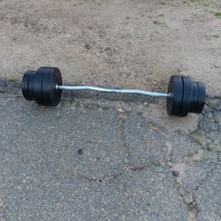 Barbell And Weights Plates 