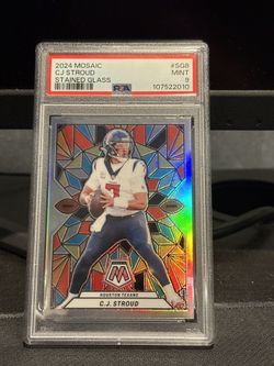CJ Stroud 2024 Stained Glass