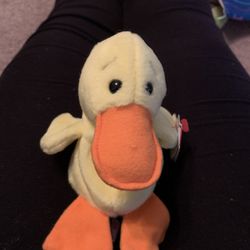 Ty Quackers Beanie Baby 