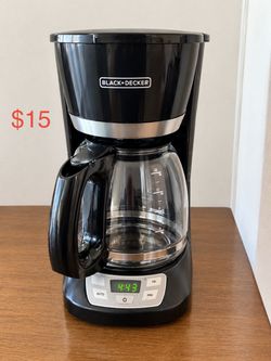 Black & Decker Drip 12cup programmable coffee maker