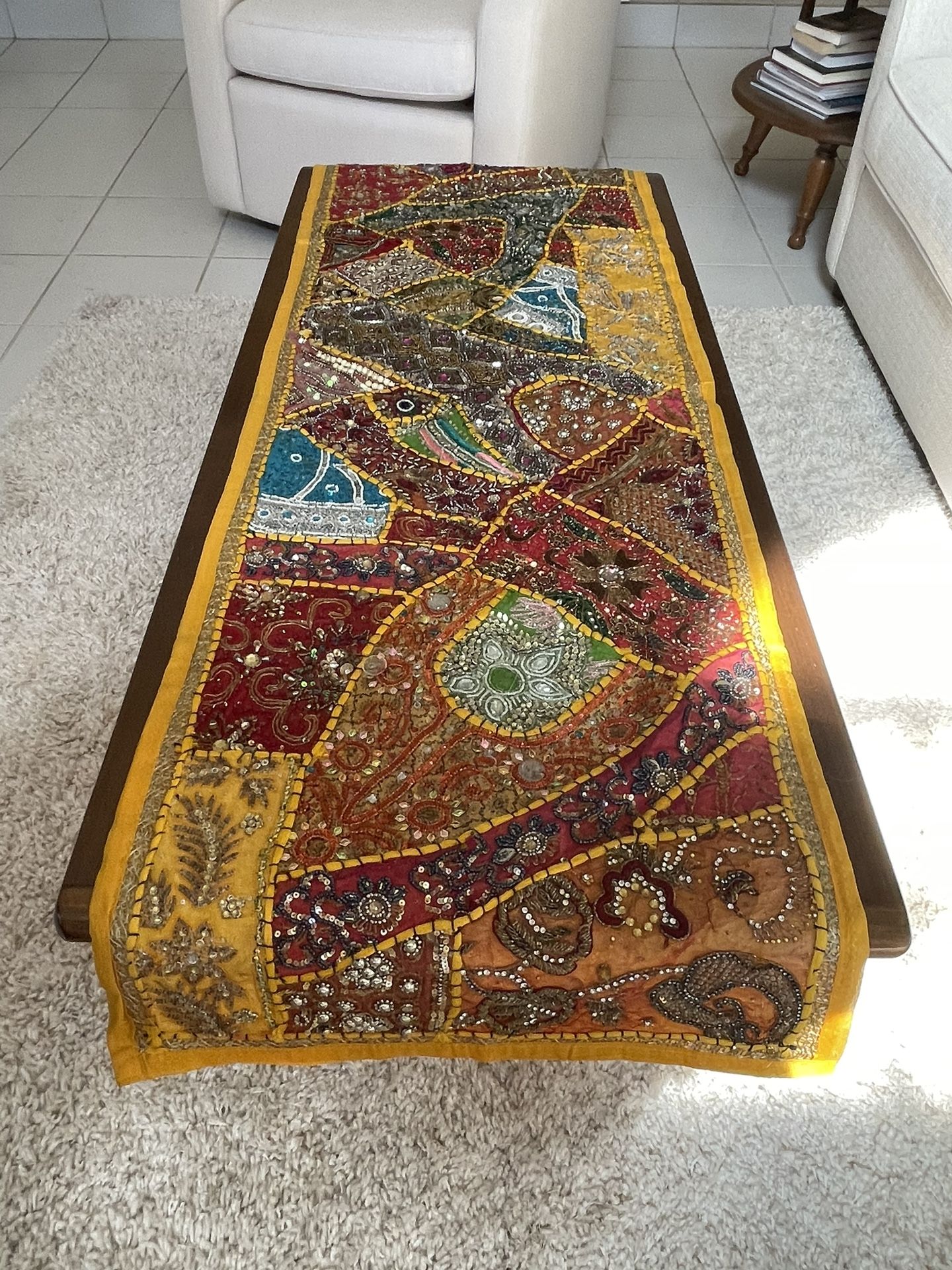 Gorgeous Beading!! - Tapestry/table Runner