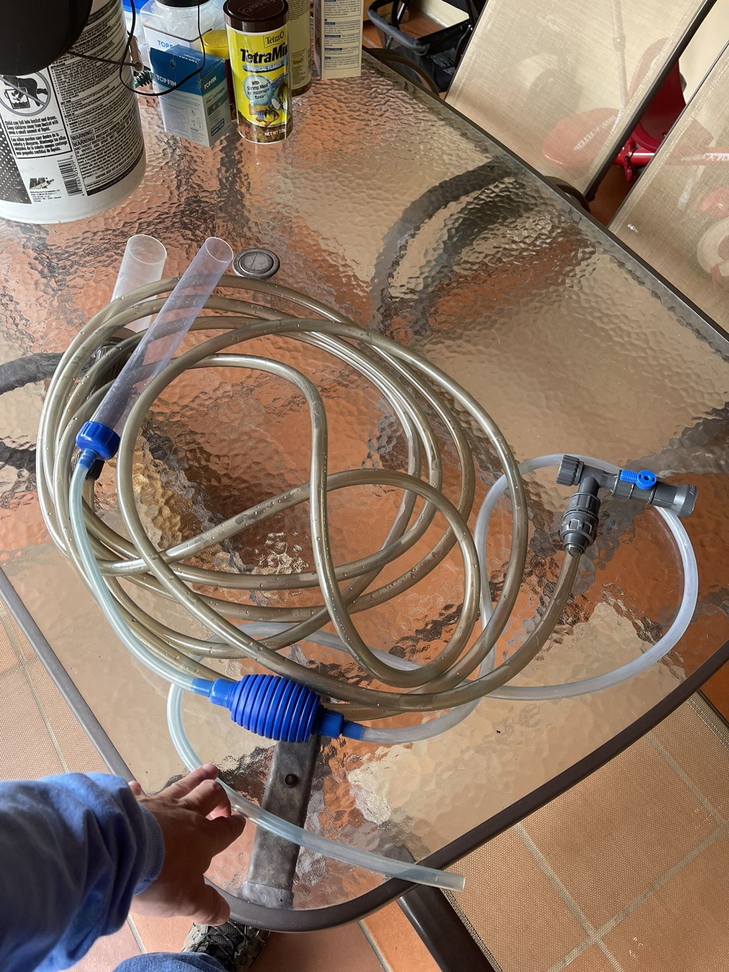 Fish Tank Siphon With Hose Conection And Regular Siphon