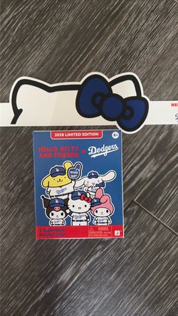 Dodgers 2026 Hello Kitty & Friends x LA Dodgers Limited Edition Mystery Plush Clip (SGA Unopened)