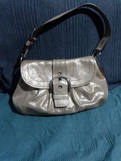 Coach Soho Metallic Gold Champagne Purse Bag