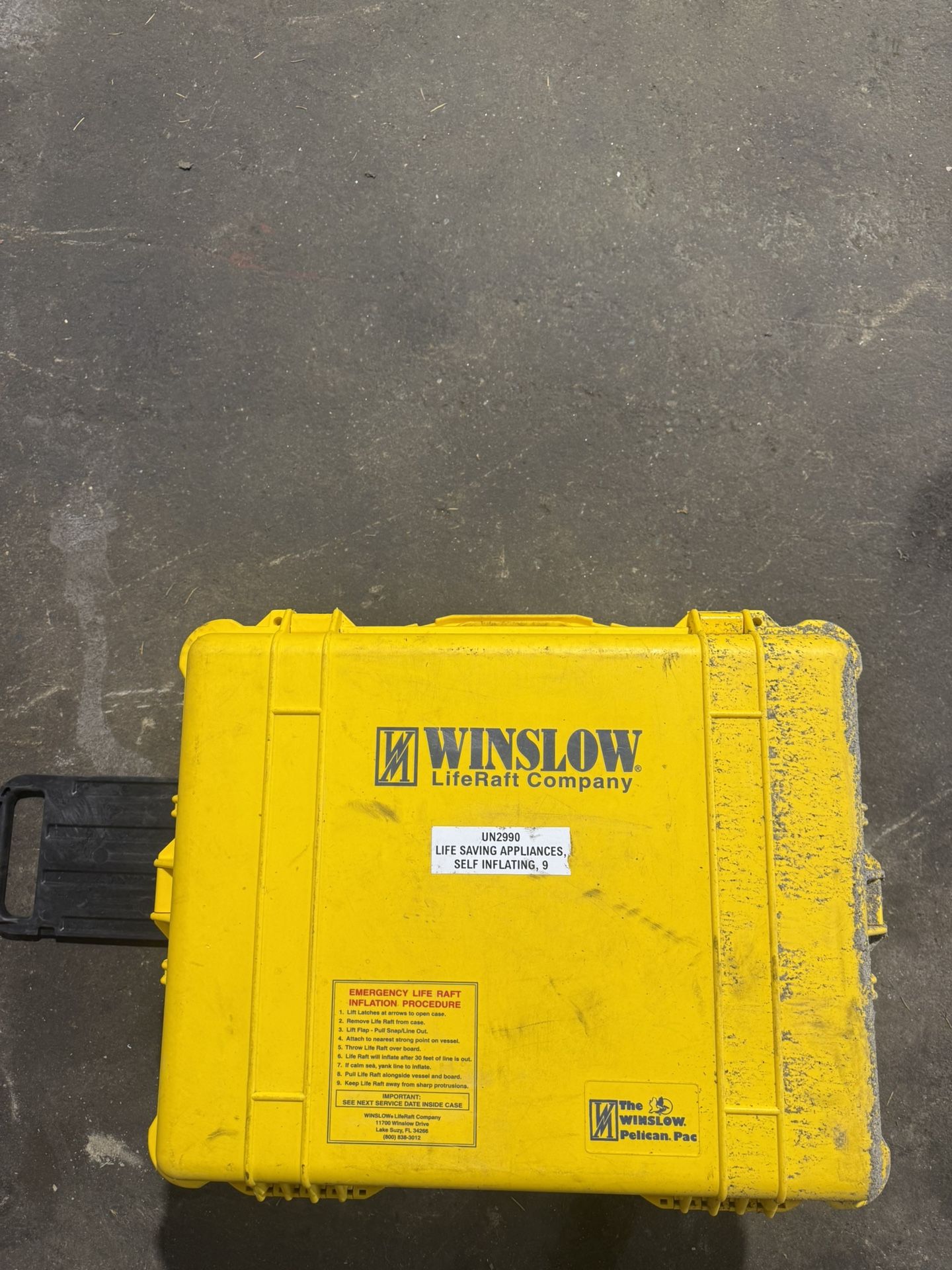 7 Person Emergency Inflating Life Raft